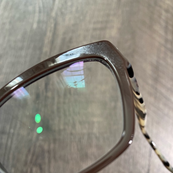 PRADA VPR14Q DHO-1O1 53mm Brown Tortoise Eyeglasses - Picture 8 of 9